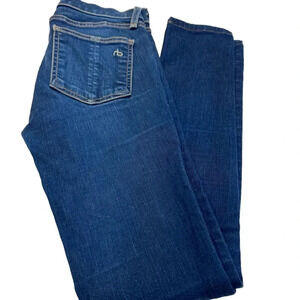 Rag & Bone Womens Skinny Blue Jeans Size 25